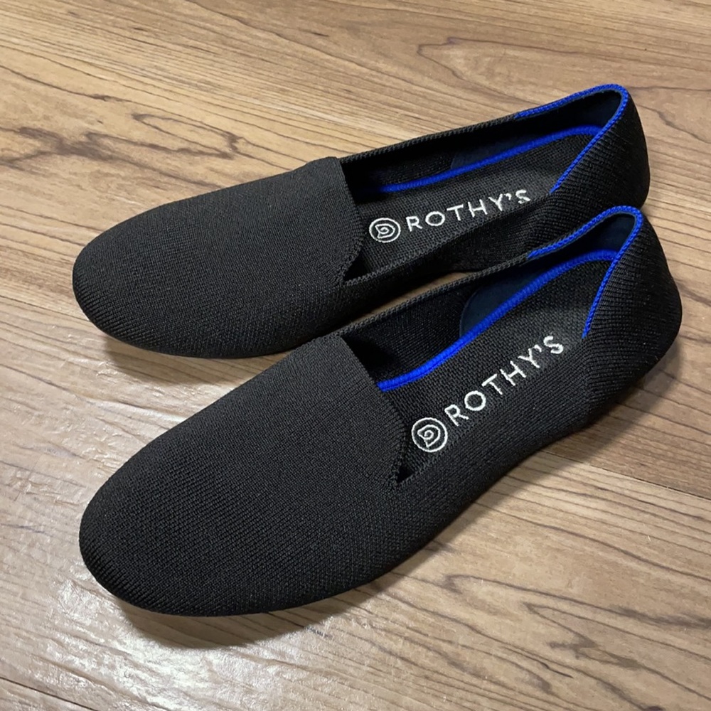 Classic Black Rothy’s The Loafer Size 10